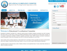 Tablet Screenshot of ecckolkata.net